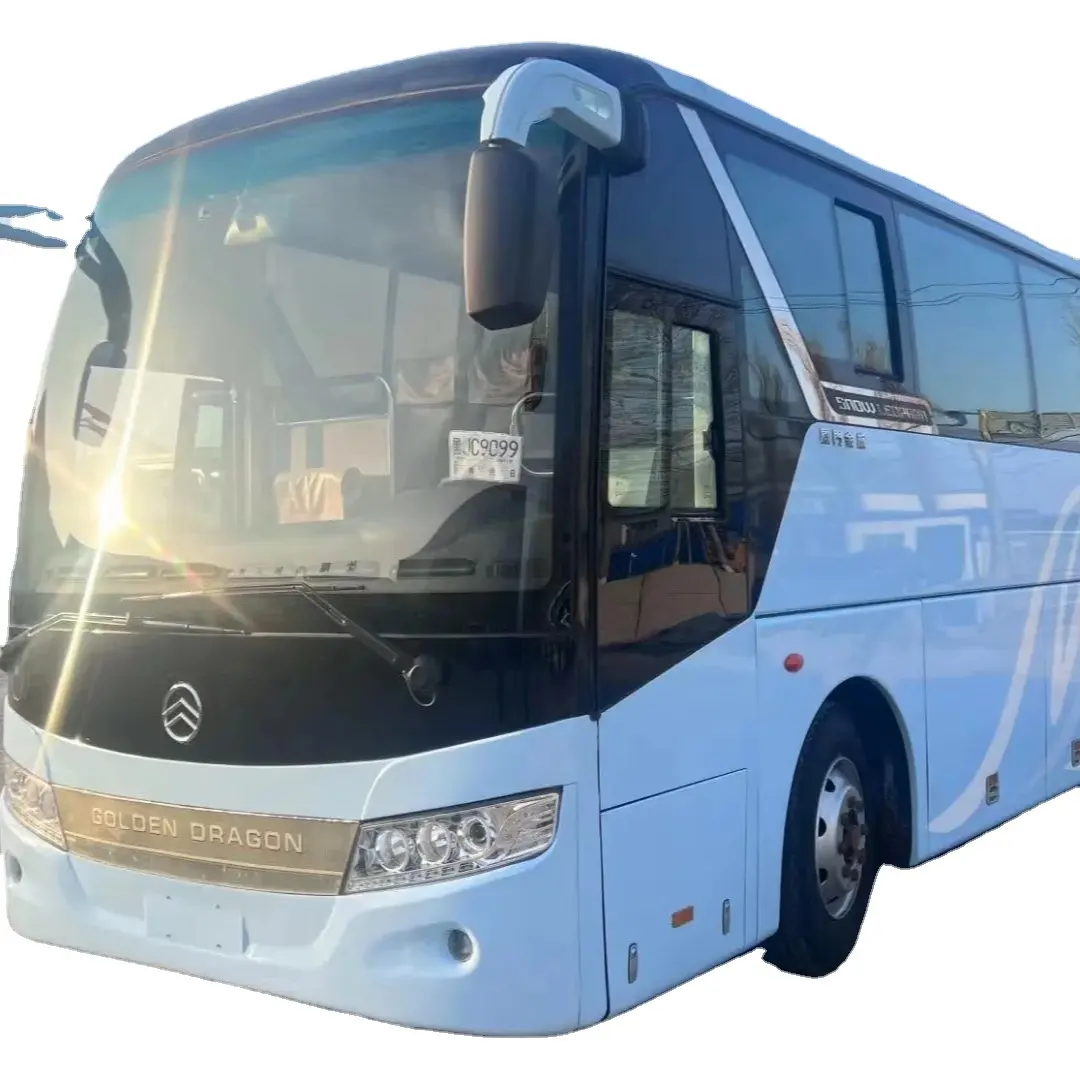 Bus usato di alta qualità 2014 Golden Dragon Yuchai motore 33 posti doppi vetri cina a basso prezzo usato bus