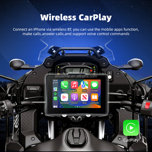 Pantalla de 5 Pulgadas para Motocicleta con Android 14.0, 4GB+64GB, CarPlay, GPS, Pantalla Extraíble, Conexión Inalámbrica CarPlay y Android Auto - Product Image 4