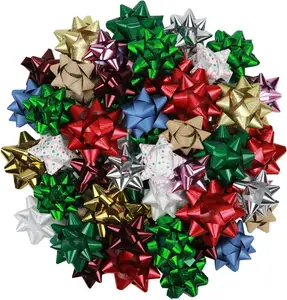 Assorted Gift Wrap Bows for Christmas, Holidays, and Birthdays (Christmas Mix)