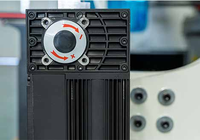 Presse plieuse CNC électro-hydraulique synchronisée 6+1 axes entièrement automatique 220T/4100 pour l'aluminium, l'acier inoxydable et l'acier au carbone