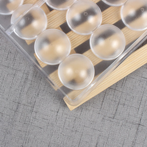 <span class=keywords><strong>Molde</strong></span> <span class=keywords><strong>de</strong></span> Plástico <span class=keywords><strong>para</strong></span> <span class=keywords><strong>Chocolate</strong></span> con <span class=keywords><strong>24</strong></span> Cavidades en Forma <span class=keywords><strong>de</strong></span> Semicírculo, <span class=keywords><strong>Molde</strong></span> <span class=keywords><strong>para</strong></span> Dulces y Galletas - Product Image 5