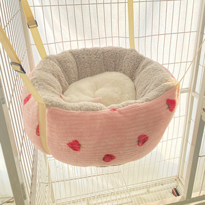 Mèo võng treo tổ Sun-Basking vật nuôi Treo Giỏ mèo Giường mèo lồng vải vật liệu mèo Swing hiện vật - Product Image 3