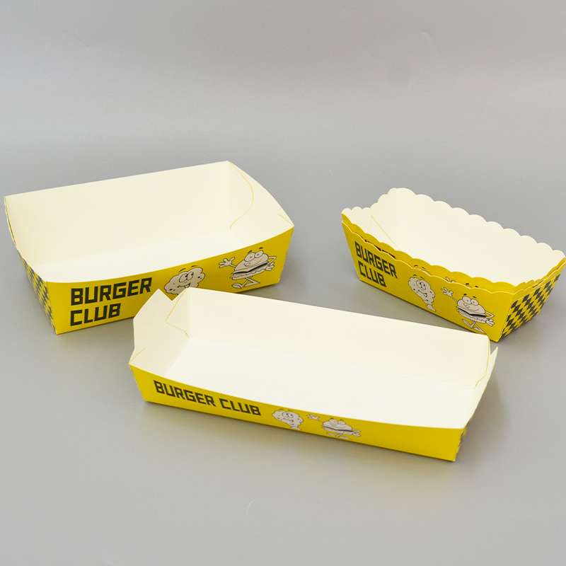 Plateau alimentaire en papier Modèle2
