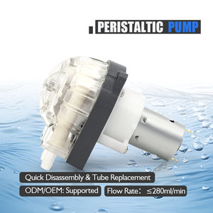 Bomba Peristáltica Química de Laboratorio Micro DC de 12v/24v LEFOO, Duradera, para Tratamiento de Agua y Analizador de Agua - Product Image 1