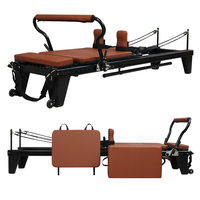 Máquina Profesional de Pilates Reformer de Aluminio para Uso Comercial y Doméstico, Cama de Pilates para Estudio en Venta