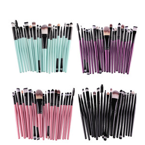 Juego de 20 Brochas de <span class=keywords><strong>Maquillaje</strong></span> de Diamantes Coloridas en Oferta, Juego de Brochas Cosméticas para Ojos - Product Image 6