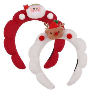 Diadema de esponja con diseño de nube esponjosa y trenzado, de perfil alto y ancho, suave, para maquillaje, yoga, lavado facial y cuidado de la piel, ideal como regalo - Product Image 2