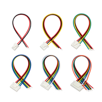 Kabel Konektor JST XH XHB XHS 2.54 5Pin 2 3 4 5 6 7 8 14 Pin 2.5MM Male ke Kabel Tanpa Ujung