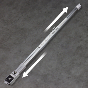 Nhà Sản Xuất Thông Minh Cơ Giới Nhôm Mở Rộng Rèm Đường Sắt Theo Dõi Rèm Điện Động Cơ Và Theo Dõi Với Điều Khiển Từ Xa - Product Image 5