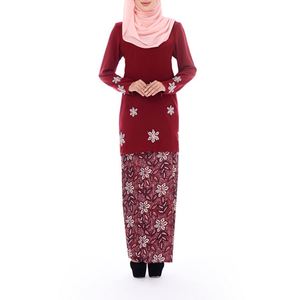 Maillot de bain mère-fille Abaya de Dubaï peinte à la main avec vêtements pour enfants Vente populaire pas cher - Product Image 2