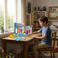 Fabriqué en Chine Science Lab Expériences Scientifique Costume Jeu de rôle Apprentissage éducatif Outils scientifiques pour les enfants