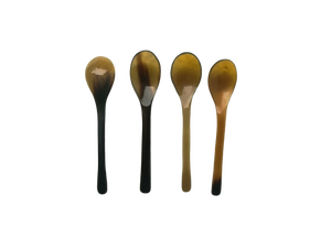 Long horn spoon for soup, natural buffalo horn craft from Vietnam now on sale - Product Image 2