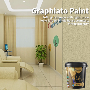 Peinture acoustique insonorisante Gamazine, revêtement mural texturé en pierre, finition silencieuse pour bibliothèque, <span class=keywords><strong>salle</strong></span> d'étude, intérieur et extérieur - Product Image 2