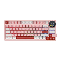 Clavier de jeu mécanique MT810 avec écran et bouton, sans fil tri-mode, clavier Gasket à échange à chaud, rétroéclairage RGB [Logo OEM]