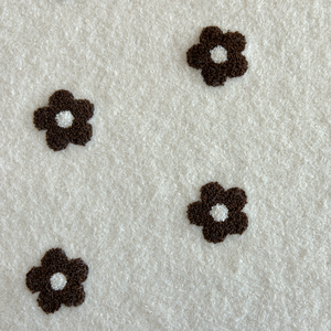 Tessuto in Velluto Victoria 100% Poliestere con Ricamo Floreale - Collezione Autunno/Inverno per Borse - Product Image 4