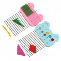 Quilling Peigne Fente Papier Tissé Outils Essentiel Papier Artisanat Accessoire pour la Créativité