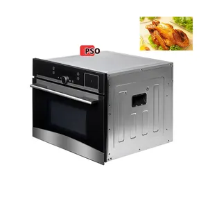 50L Built In Multi Function Electric Microwave Ovens Convection Steam Oven/Electric Pizza Oven Machine With Stone Steam