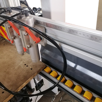 TOHAN Machine à aléser à deux têtes et plusieurs rangées pour la fabrication de trous
