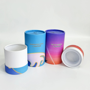 Tube en papier personnalisé écologique de haute qualité pour parfum et huiles essentielles, boîte cylindrique en carton multi-tailles avec insert en EVA pour cosmétiques - Product Image 5