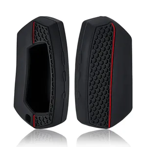 Étui de protection en silicone pour clé de voiture avec alarme à distance pour Pandora DXL4950 DX-90 D010 DX 90 <span class=keywords><strong>91</strong></span> 6X 9X 90B 90BT 90L 42 <span class=keywords><strong>Moto</strong></span> Russie 2 voies LCD - Product Image 3
