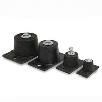 Quadratischer Flansch Gummi-Metall-Verbundfeder Schwerlast-Schwingungsisolator für Bergbau-Vibrationssieb Stoßdämpfender Puffer