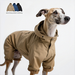 Joymay, chaquetas personalizadas de lujo para perros, acogedora y cálida chaqueta universitaria de invierno, todas las razas, tela impermeable con estampado de poliéster, <span class=keywords><strong>Verano</strong></span> - Product Image 3
