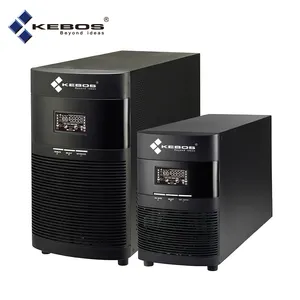 Kebos-Fuente de alimentación ininterrumpida GHD11, fuente de alimentación monofásica de 1kVA, 110V, 120V, 1kva, para el hogar, en línea, 4 horas