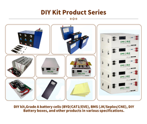 Caja de batería LiFePO4 DIY Active Balance de 51.2V, batería recargable de iones de litio con carcasa de alta resistencia para energía doméstica con inversor. - Product Image 2