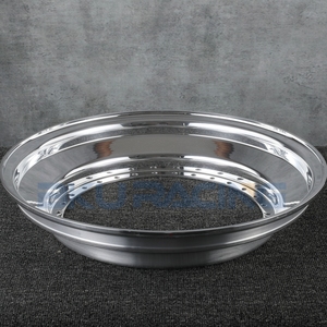 Jante 3 pièces forgée 34 trous pour BXS <span class=keywords><strong>RS</strong></span> 17 à <span class=keywords><strong>19</strong></span> pouces, jante extérieure triple échelle polie en alliage 6061-T6 - Product Image 2