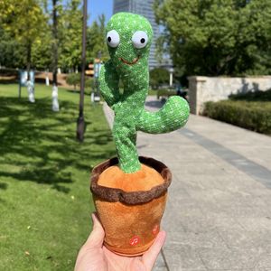 Nouvelle Arrivée 2025 – Cactus en Peluche Électrique Dansant et Parlant, Personnalisable, Vente en Gros, Qualité Supérieure, Mignon et Tendance - Product Image 1