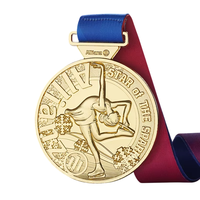 Médailles de course à vélo en métal personnalisées, fournitures artisanales en gros, trophées souvenirs de championnat, récompenses pour le sport cycliste