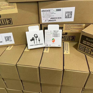 TYPE-C หูฟังชนิดใส่ในหูแบบมีสาย IC100/IG955อินเทอร์เฟซหูฟังชนิด C พร้อมการควบคุมระดับเสียงไมโครโฟนสำหรับ Samsung Galaxy - Product Image 4