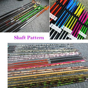 ธนูล่าสัตว์ยิงธนูลูกศรคาร์บอนเพลากระดูกสันหลัง250-1300สารประกอบลูกศรโค้ง - Product Image 6