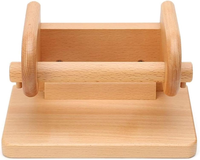 Porte-papier toilette en bambou avec étagère pour téléphone, étagères flottantes murales en bois, support de rangement pour salle de bain, service de personnalisation en usine