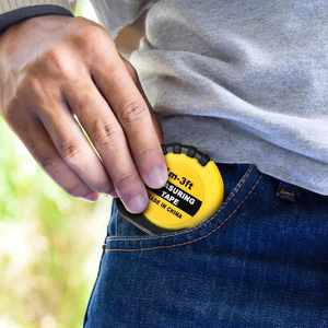 Promotion Mini Tape Measure Keychains,3Ft <b>Small</b> Tape Measure Inch Metric Scale,Measuring Tape Retractable with Stable <b>Slide</b> Lock - Product Image 2