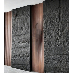Muestra Gratuita de Panel de <span class=keywords><strong>Piedra</strong></span> Moderna Ignífugo de Espuma de PU, Losa Grande Impermeable, <span class=keywords><strong>Piedra</strong></span> Artificial para Interiores y Exteriores, Fácil de Instalar en Paredes - Product Image 1