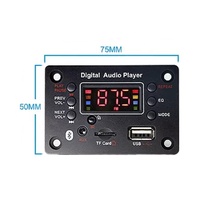Jlh Wireless 5V/12V Pemutar Mp3 BT 5.0 Musik Micro Usb Papan Sirkuit Catu Daya Audio KIT Papan Dekoder Speaker