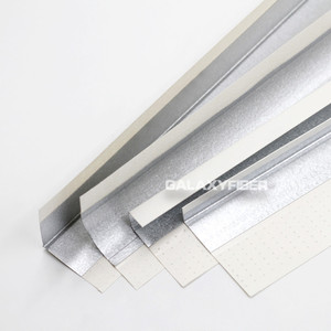 Profilé d'<span class=keywords><strong>angle</strong></span> antidérapant en acier inoxydable pour cloisons sèches, protection d'<span class=keywords><strong>angle</strong></span> murale anticorrosion pour usage extérieur - Product Image 1
