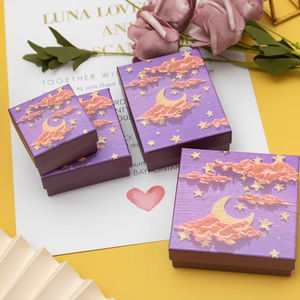 Boîtes à bijoux en gros pour emballage d'encre d'impression, sacs à main, coffrets cadeaux pour colliers, bracelets, boucles d'oreilles, bagues - Product Image 4