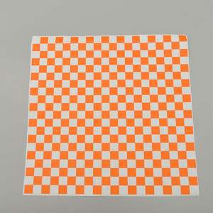 Tapis en papier alimentaire universel, personnalisable, à carreaux, enduit PE, résistant à la graisse, pour cuisine, gâteaux, hamburgers, frites, sandwichs et repas - Product Image 2