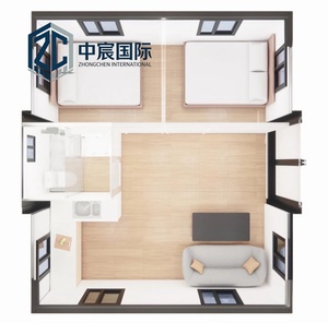 <span class=keywords><strong>Casa</strong></span> Cápsula Contemporánea Zhongchen con Diseño Curvo Elegante, <span class=keywords><strong>Casa</strong></span> Modular Prefabricada con Estilo para Hostales Juveniles y Viajeros - Product Image 5