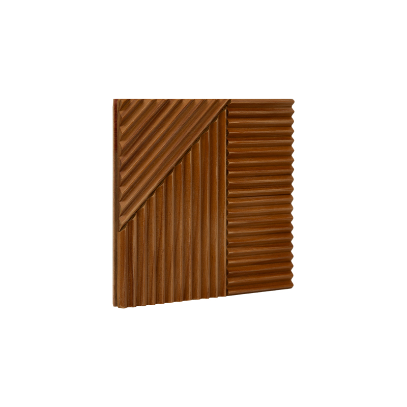 MUMU Eco-Friendly Pine Wood Knot-Free Puzzle Wall Panels Anti-Static Traditional Graphic Design Solution for Residential Use