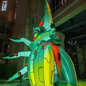 Custom made Giant inflatable unicorn beetle/ inflatable insect/ inflatable Mechanical Beetle animal model for advertising