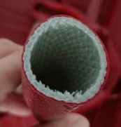 Protector de Mangueras Hidráulicas Resistente al Calor, Temperatura Máxima 260°C, Aislamiento de Cables, Funda de Malla Trenzada de Fibra de Vidrio para Electricidad