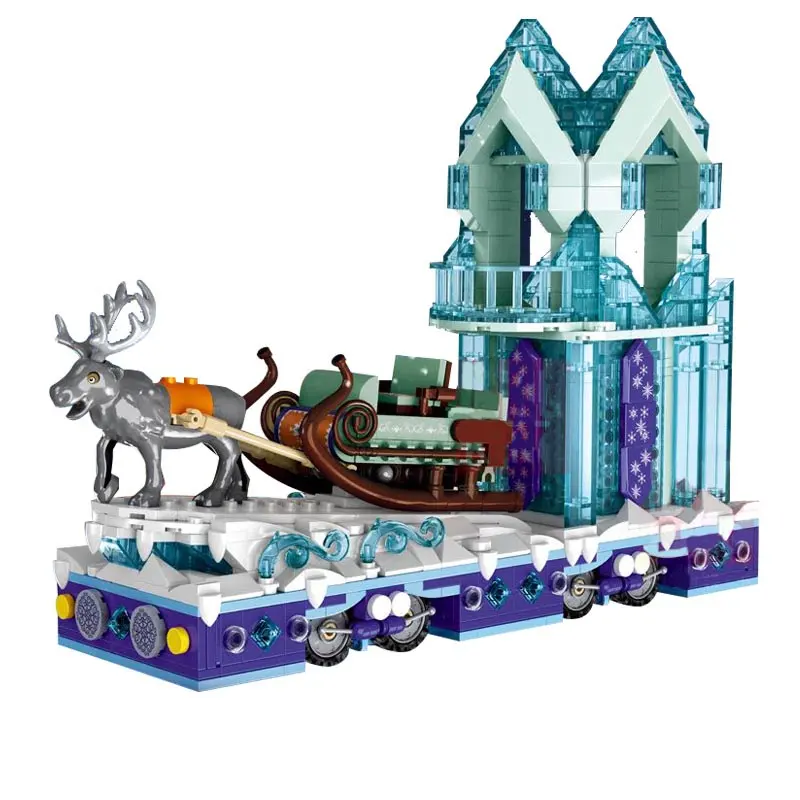 Mould King 11002 Dream Crystal Parade Float MOC City Street View Toy 2021 Children Building Block Toys Block