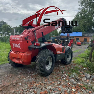 Manipulateur télescopique original utilisé <span class=keywords><strong>Manitou</strong></span> Mt1740 Moins d'heures de travail et bonne condition - Product Image 4