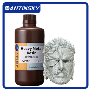 Resina de Fotopolímero Antinsky Heavy Metal, Resina para Impresión 3D de 405nm, Material para Impresoras 3D DLP LCD, Color Metálico - Product Image 2