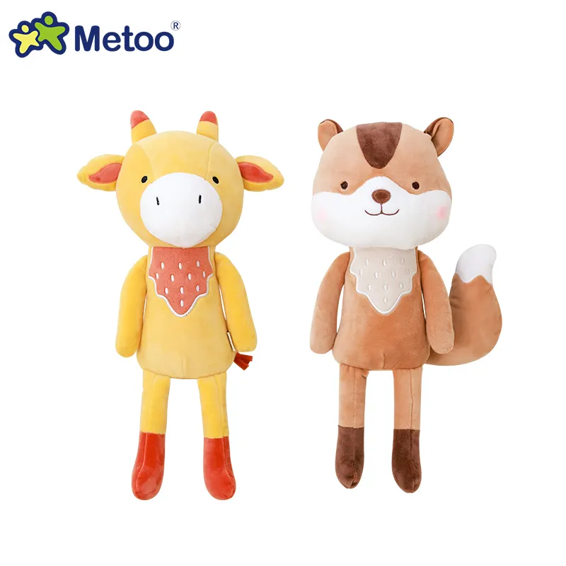 Metoo Hot Sale Giraffe Stofftier Großhandel Koala Kawaii Niedliche Kuscheltier Fox Plüschtiere Niedliche Plüschtiere