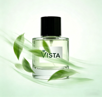 Flacons de parfum en verre VISTA Luxury 30 ml avec pulvérisateur à pompe, impression sérigraphique, logo personnalisé, diffuseur à roseaux vide
