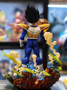 Figura de Dragon Ball Z |   Recastado de Resina |   Armadura de Hombro <span class=keywords><strong>Vegeta</strong></span> |   Figuras de acción en 2 versiones - Product Image 4